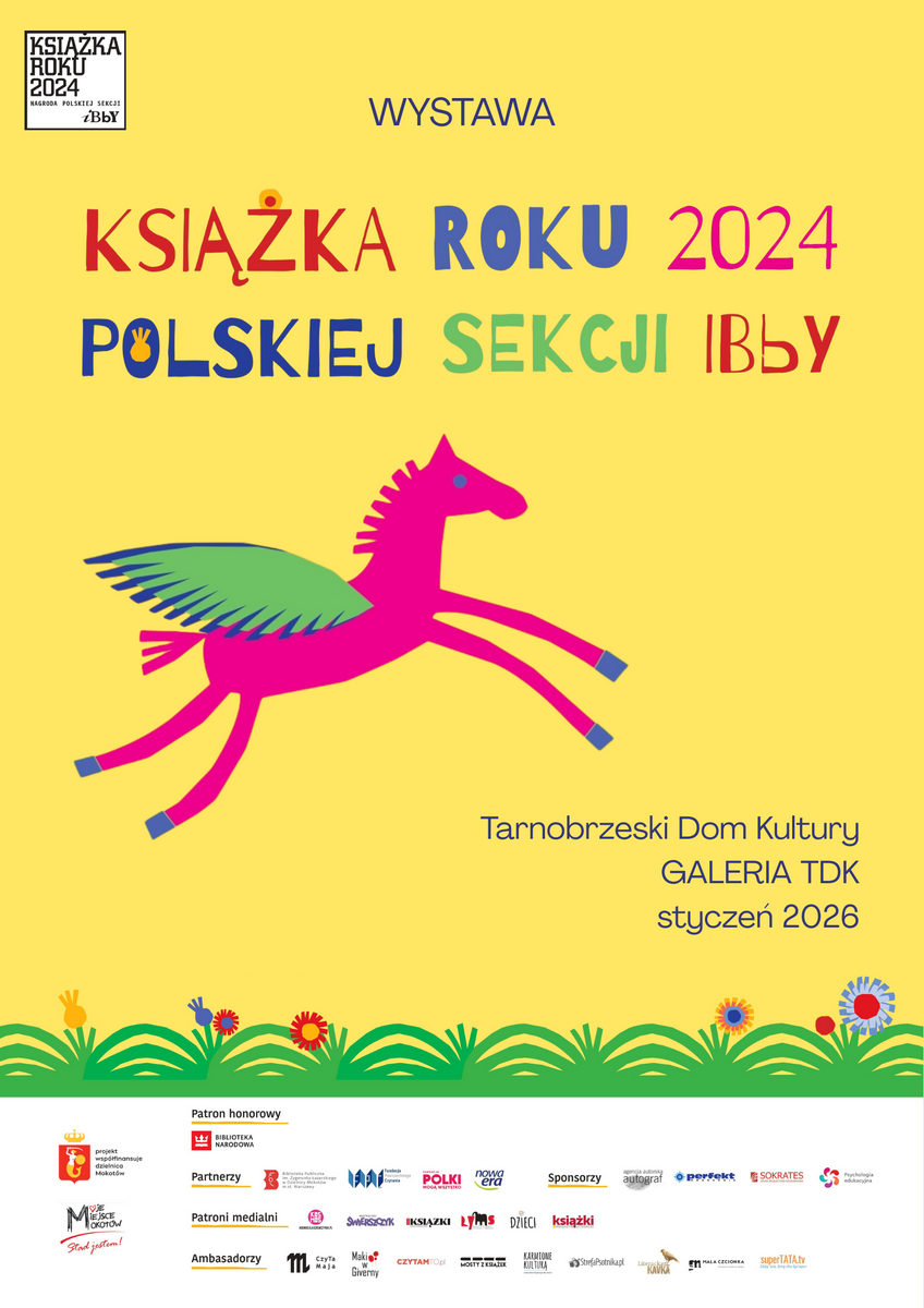 Najciekawsze, najpiękniejsze książki w Galerii TDK. Można tam obejrzeć wystawę poświęconą Książce Roku 2024 Polskiej Sekcji IBBY.